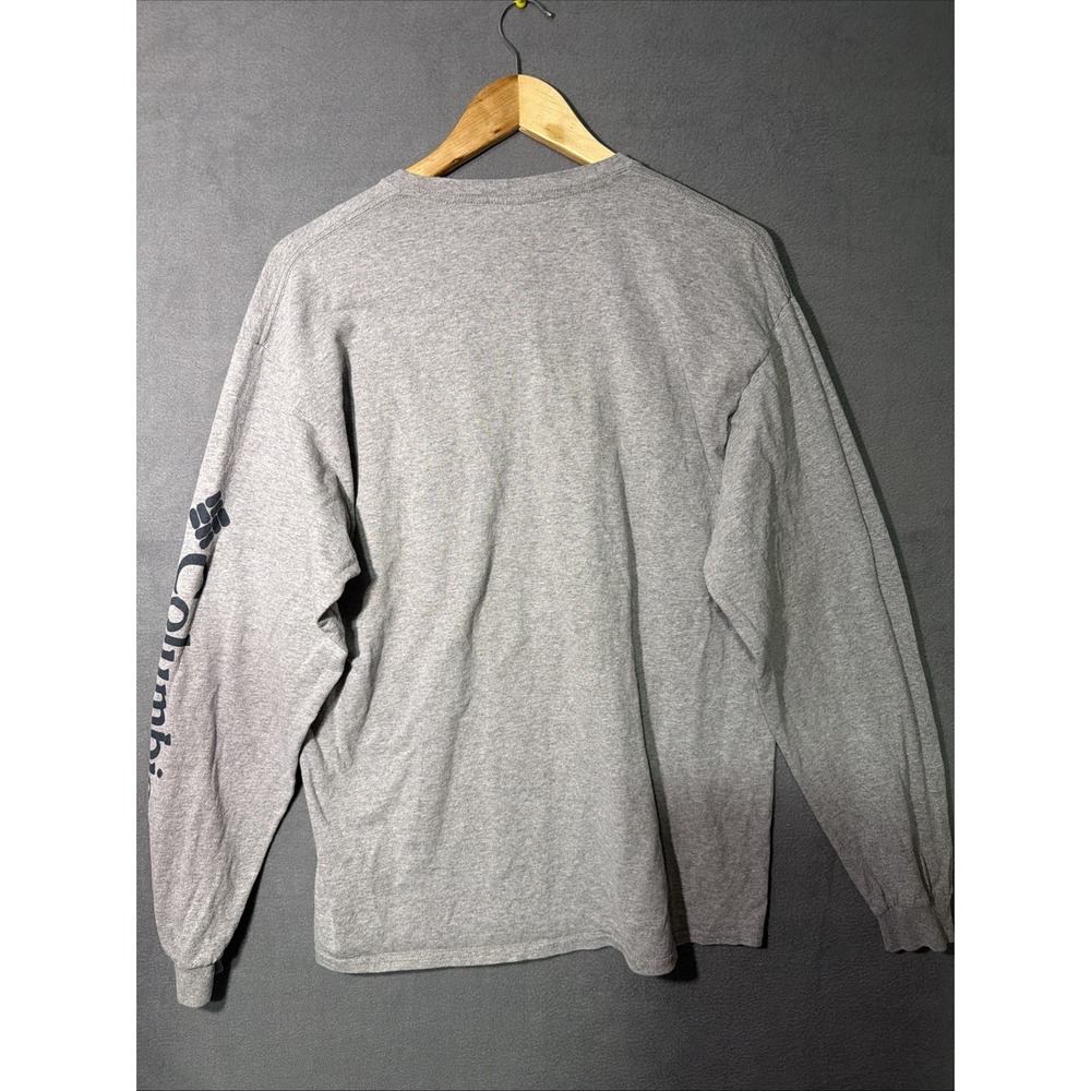 Columbia Sportswear Company Men's Gray Size XL Long Sleeve Graphic Shirt - Picture 6 of 6